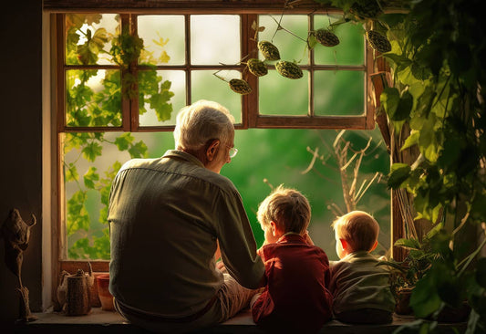 Birds at Your Window: How Grandfathers are Creating Magical Moments for Grandkids!